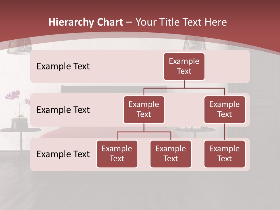 Parquet Home Black PowerPoint Template