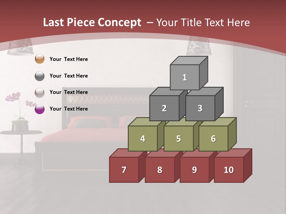 Parquet Home Black PowerPoint Template