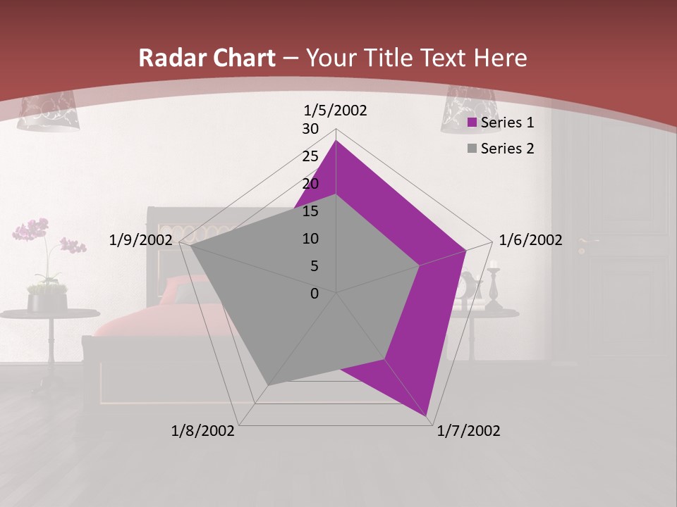 Parquet Home Black PowerPoint Template