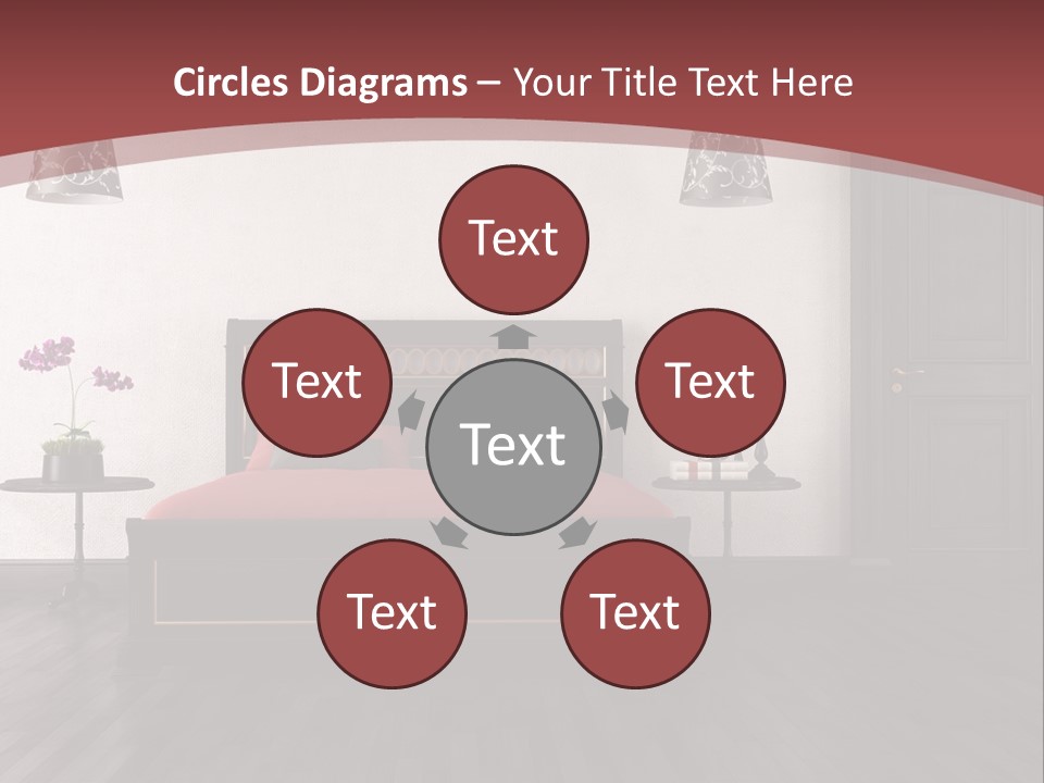 Parquet Home Black PowerPoint Template