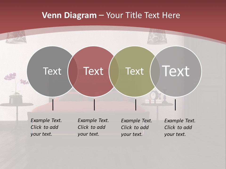 Parquet Home Black PowerPoint Template