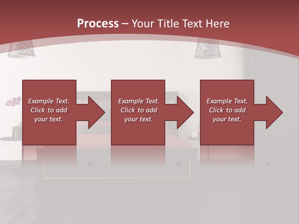 Parquet Home Black PowerPoint Template