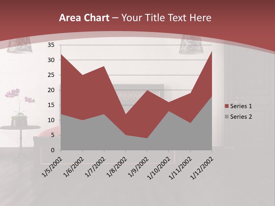 Parquet Home Black PowerPoint Template
