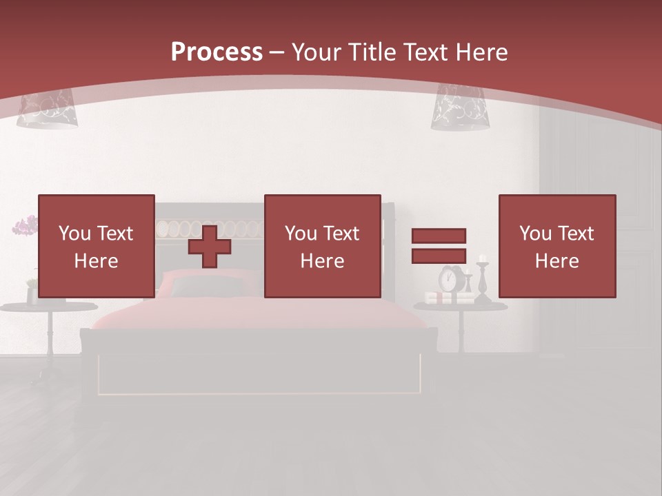 Parquet Home Black PowerPoint Template