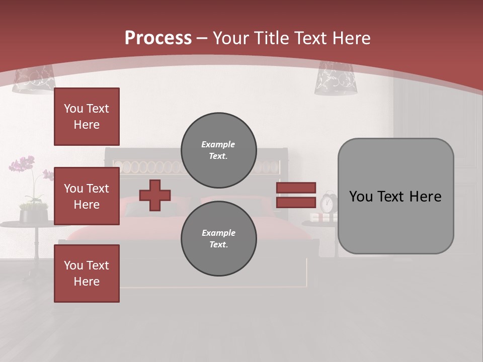 Parquet Home Black PowerPoint Template