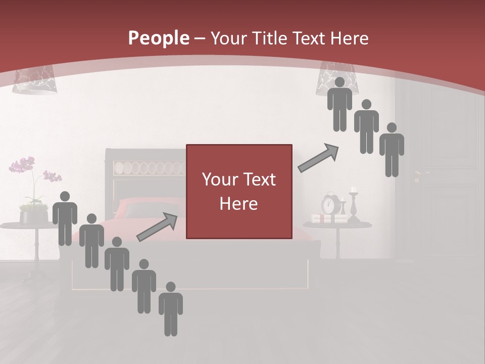 Parquet Home Black PowerPoint Template