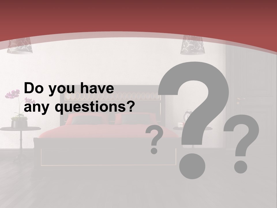 Parquet Home Black PowerPoint Template