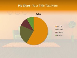 Room Livingroom Plant PowerPoint Template