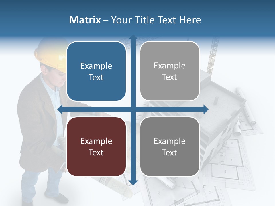 Brick Faueade Residential PowerPoint Template