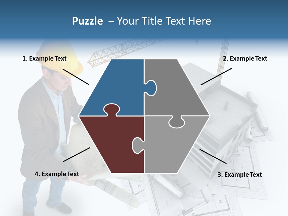 Brick Faueade Residential PowerPoint Template