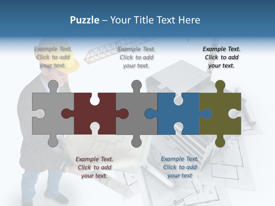 Brick Faueade Residential PowerPoint Template