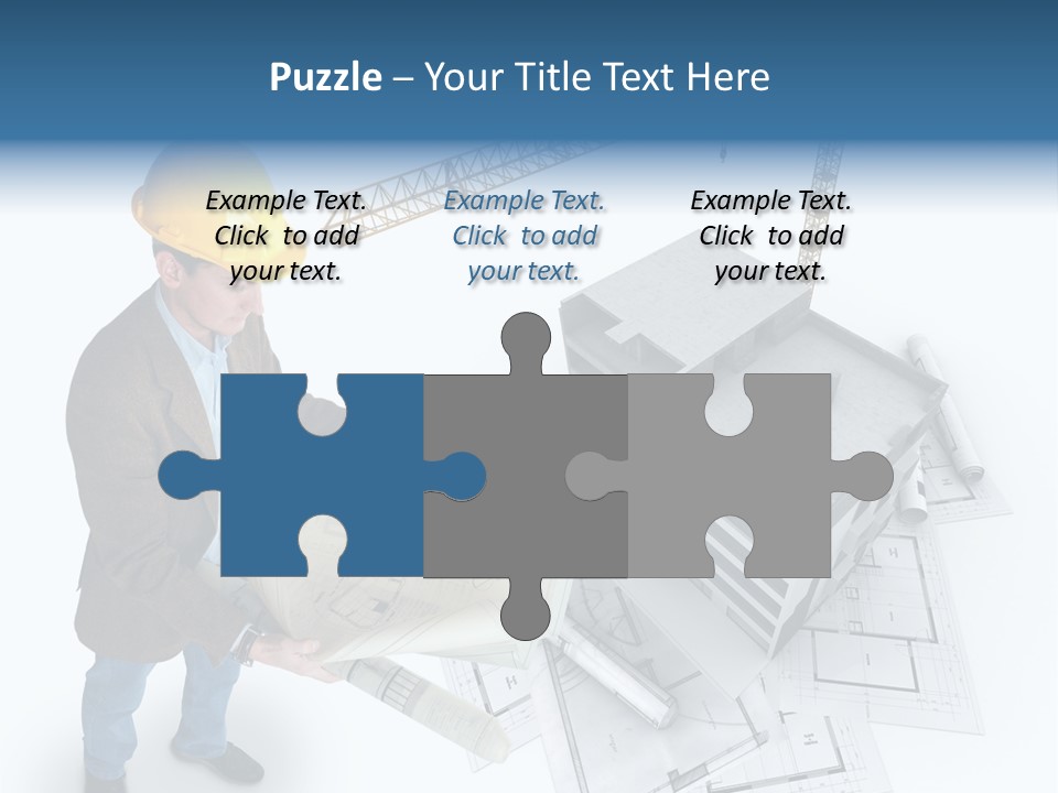 Brick Faueade Residential PowerPoint Template