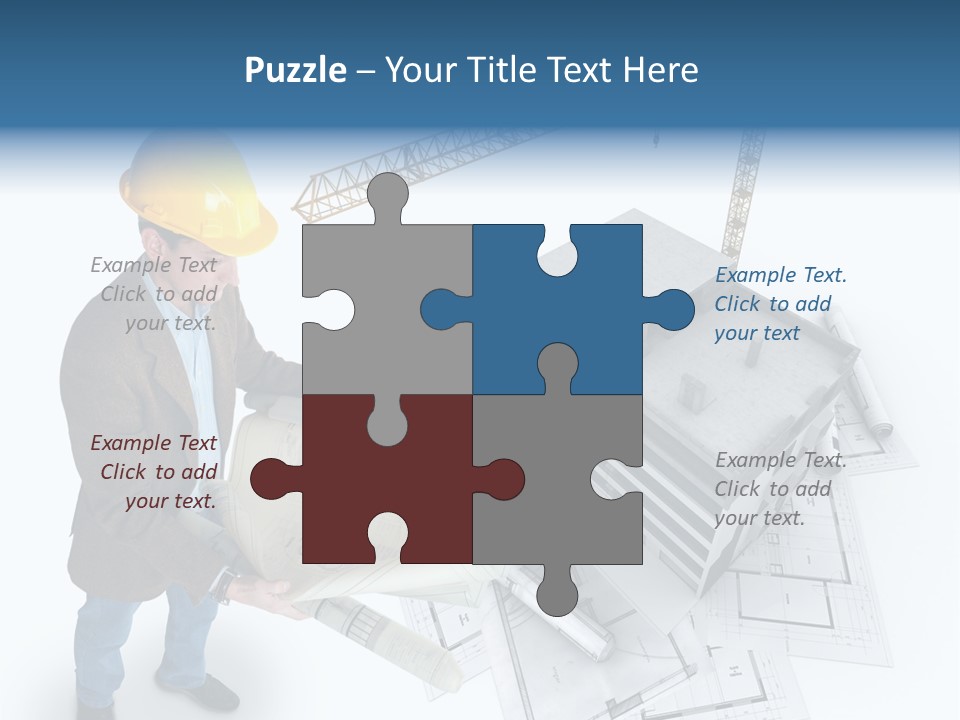 Brick Faueade Residential PowerPoint Template