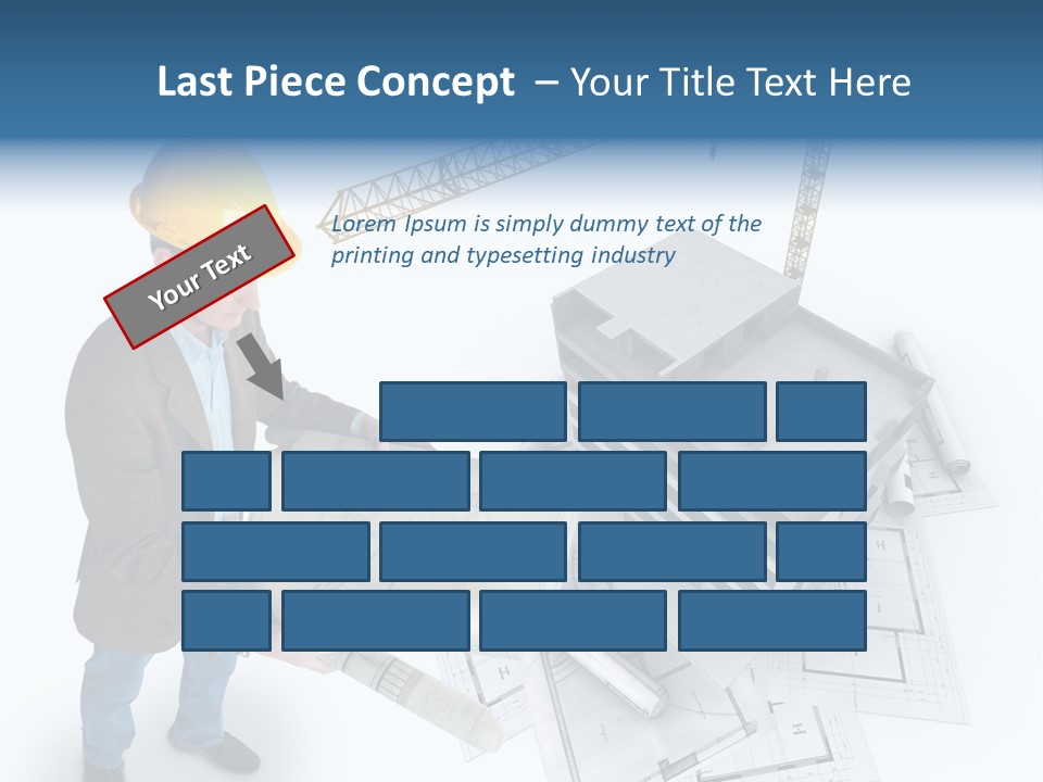 Brick Faueade Residential PowerPoint Template