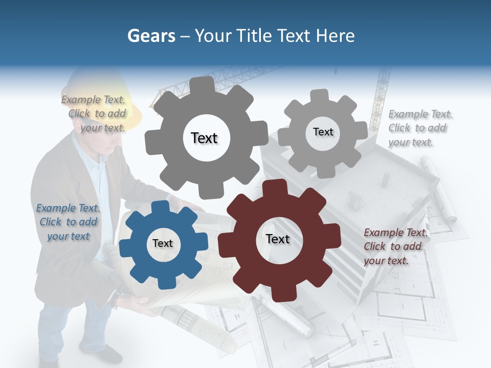 Brick Faueade Residential PowerPoint Template