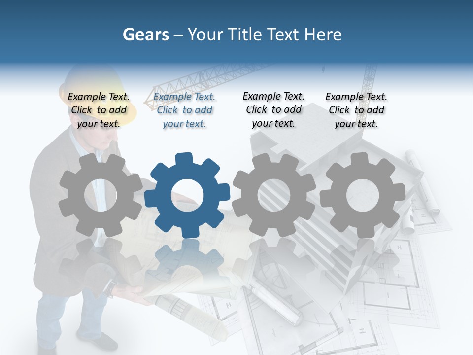 Brick Faueade Residential PowerPoint Template