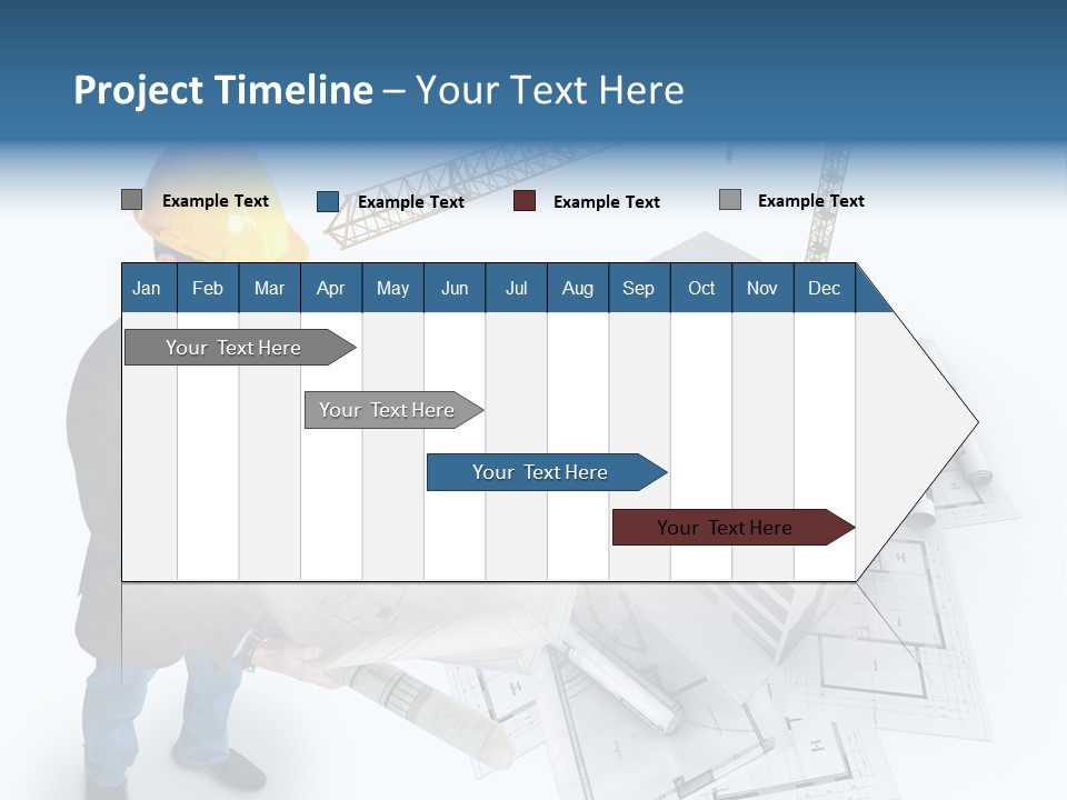 Brick Faueade Residential PowerPoint Template