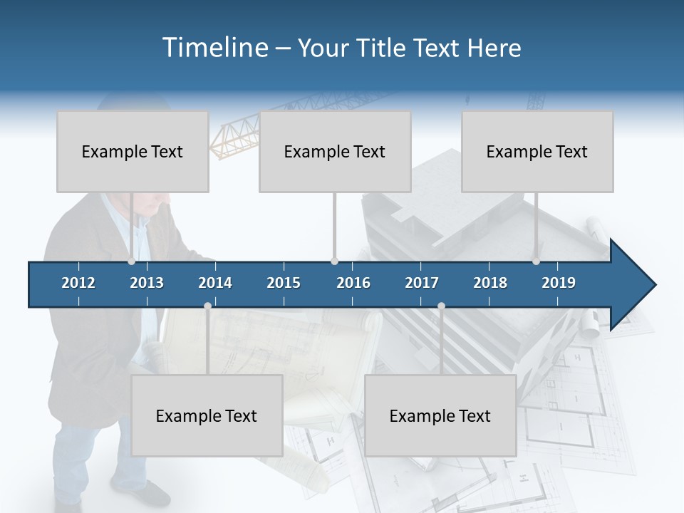 Brick Faueade Residential PowerPoint Template