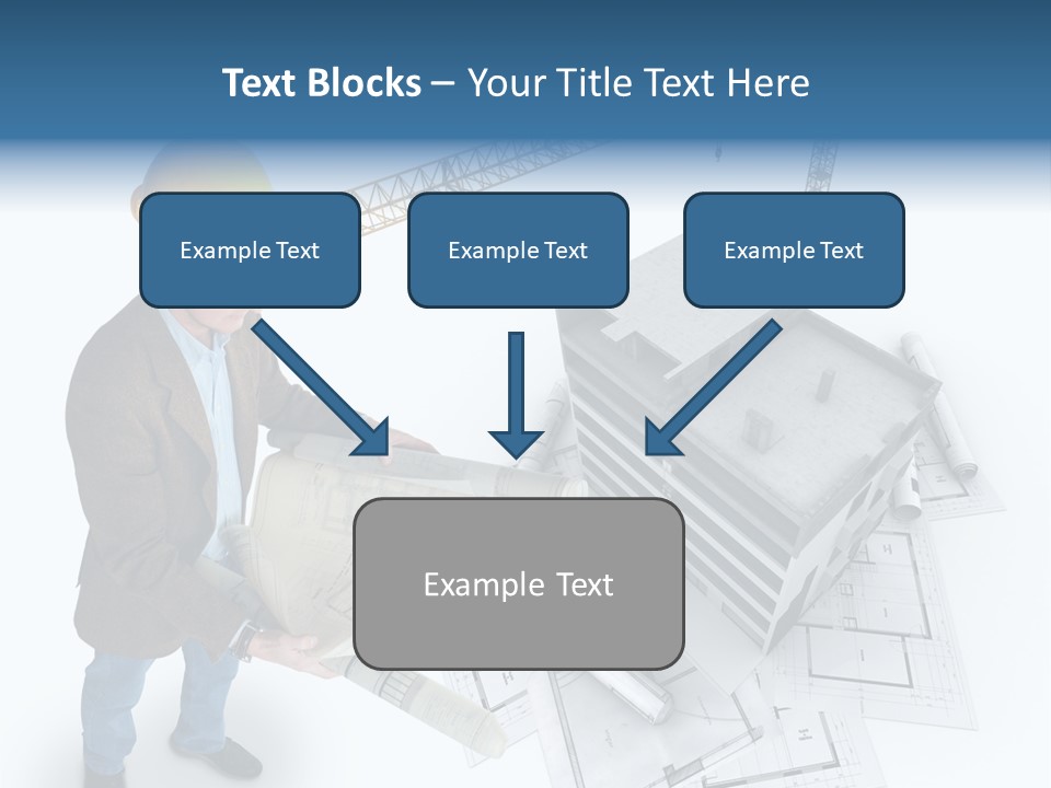 Brick Faueade Residential PowerPoint Template