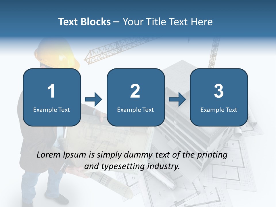 Brick Faueade Residential PowerPoint Template
