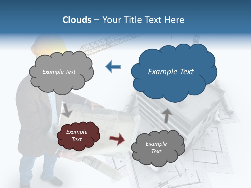 Brick Faueade Residential PowerPoint Template