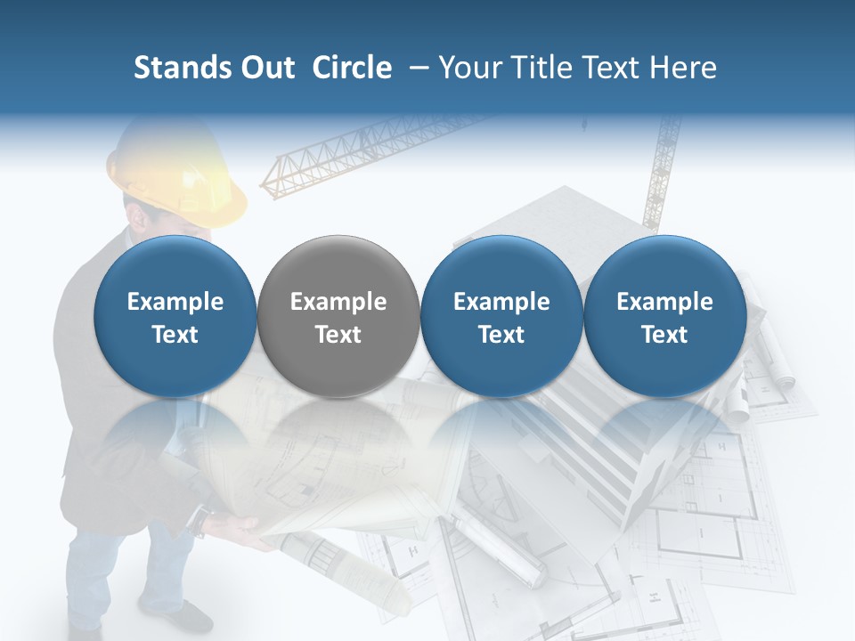 Brick Faueade Residential PowerPoint Template