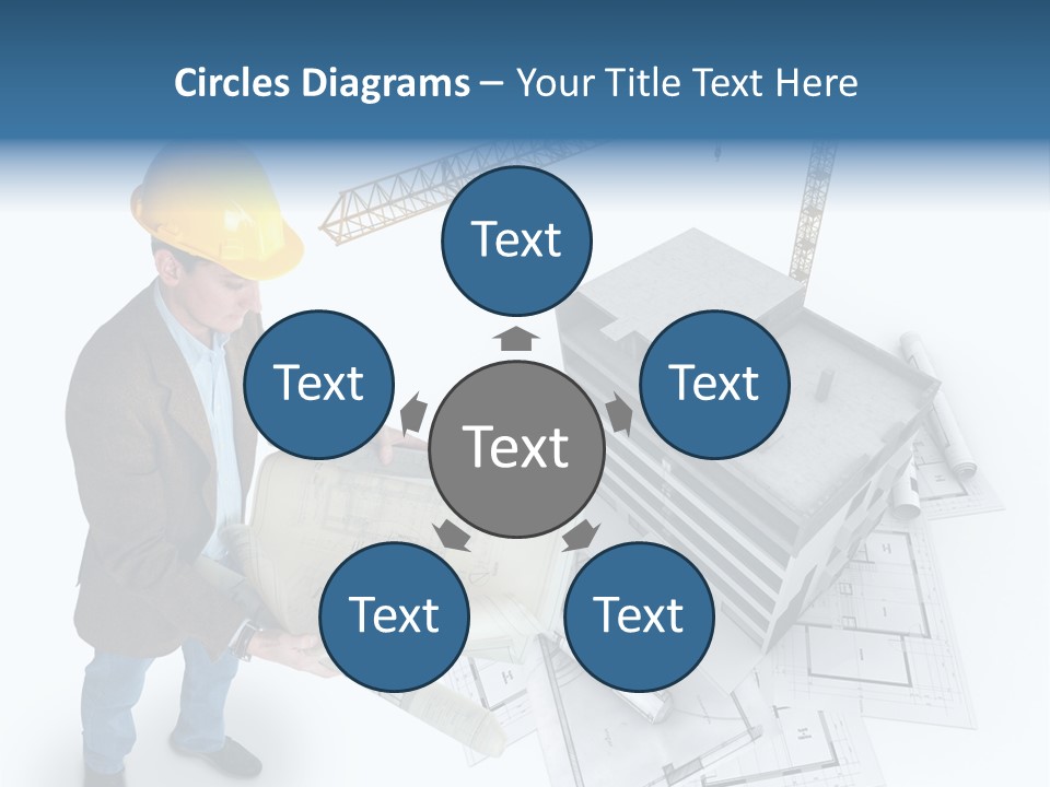 Brick Faueade Residential PowerPoint Template