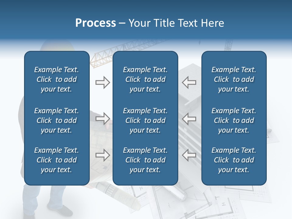Brick Faueade Residential PowerPoint Template