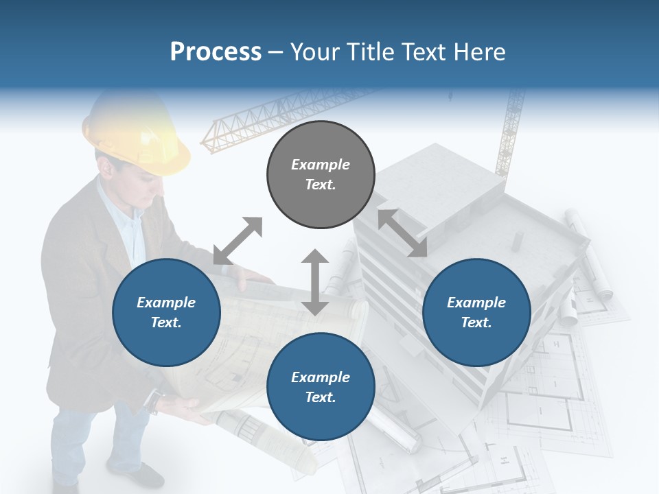 Brick Faueade Residential PowerPoint Template