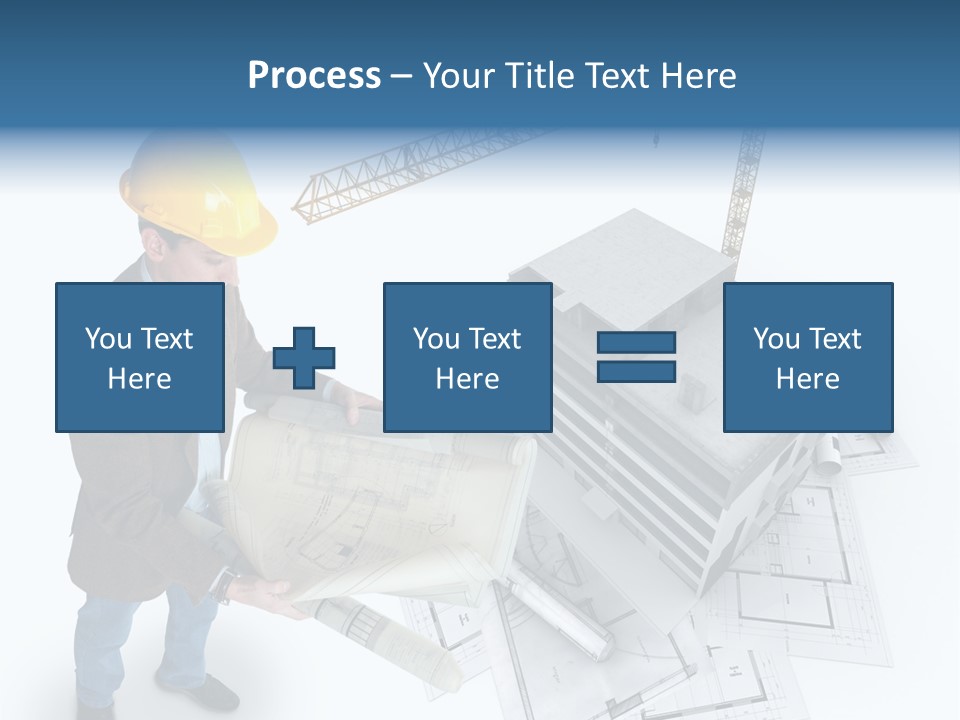 Brick Faueade Residential PowerPoint Template