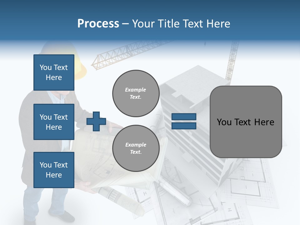 Brick Faueade Residential PowerPoint Template