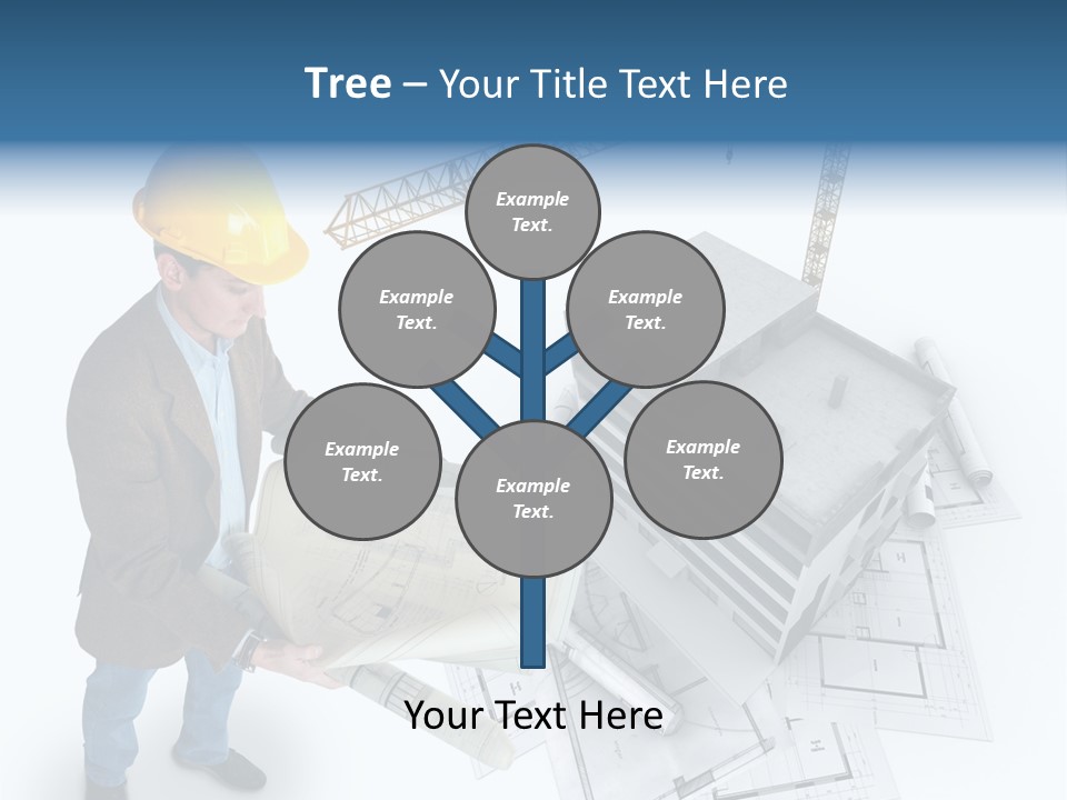 Brick Faueade Residential PowerPoint Template