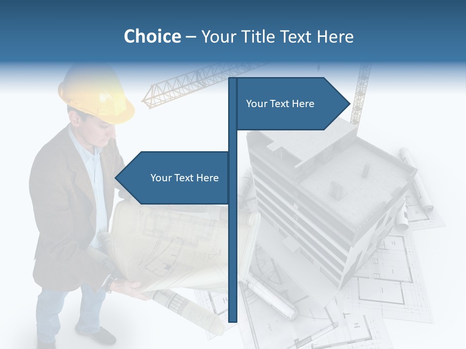 Brick Faueade Residential PowerPoint Template