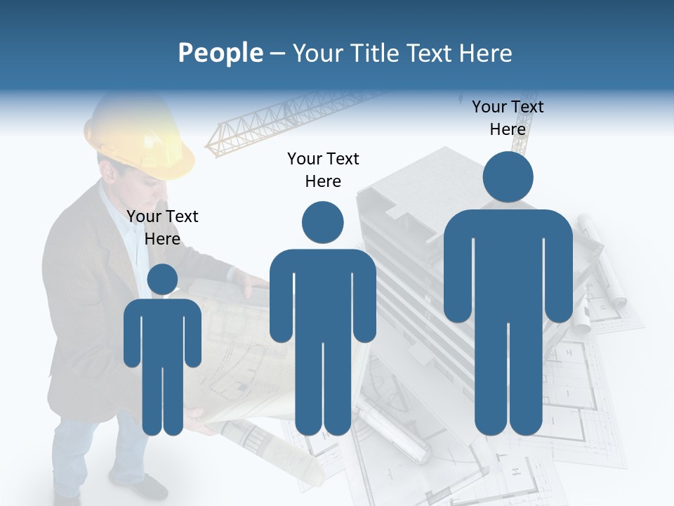 Brick Faueade Residential PowerPoint Template