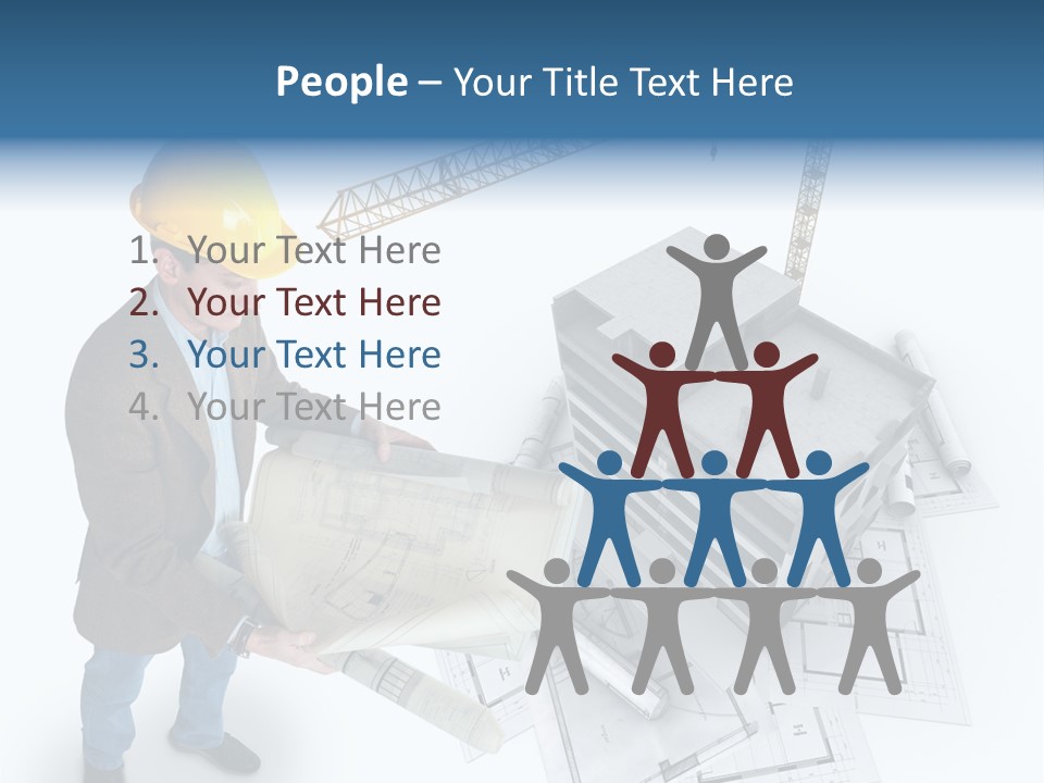 Brick Faueade Residential PowerPoint Template