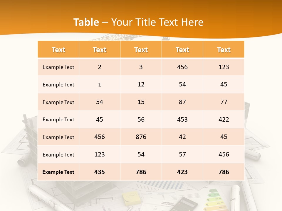 Office Business House PowerPoint Template