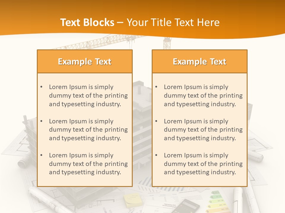 Office Business House PowerPoint Template