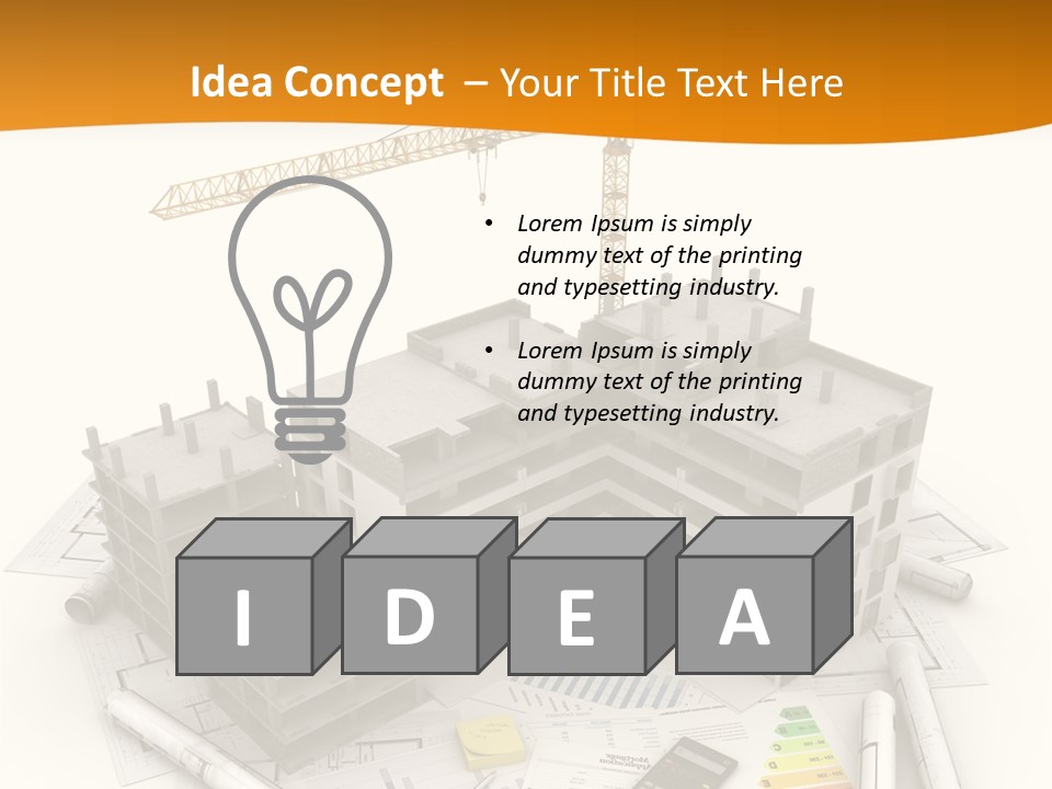 Office Business House PowerPoint Template