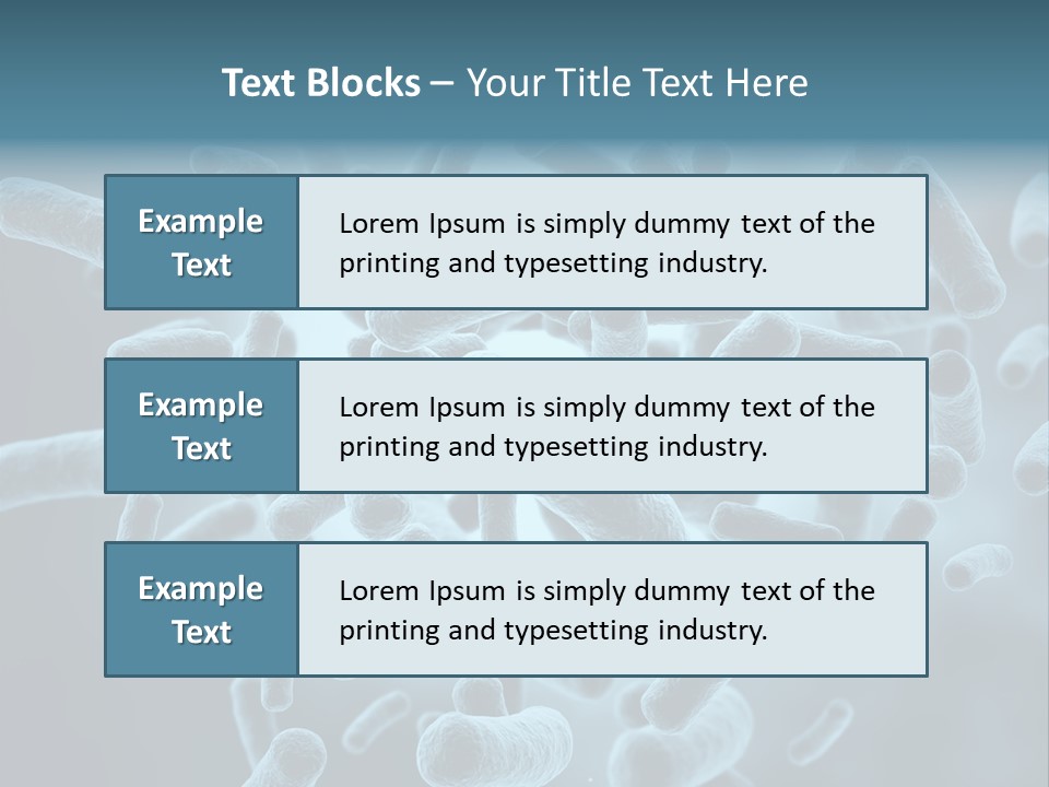 Genetics Many Background PowerPoint Template