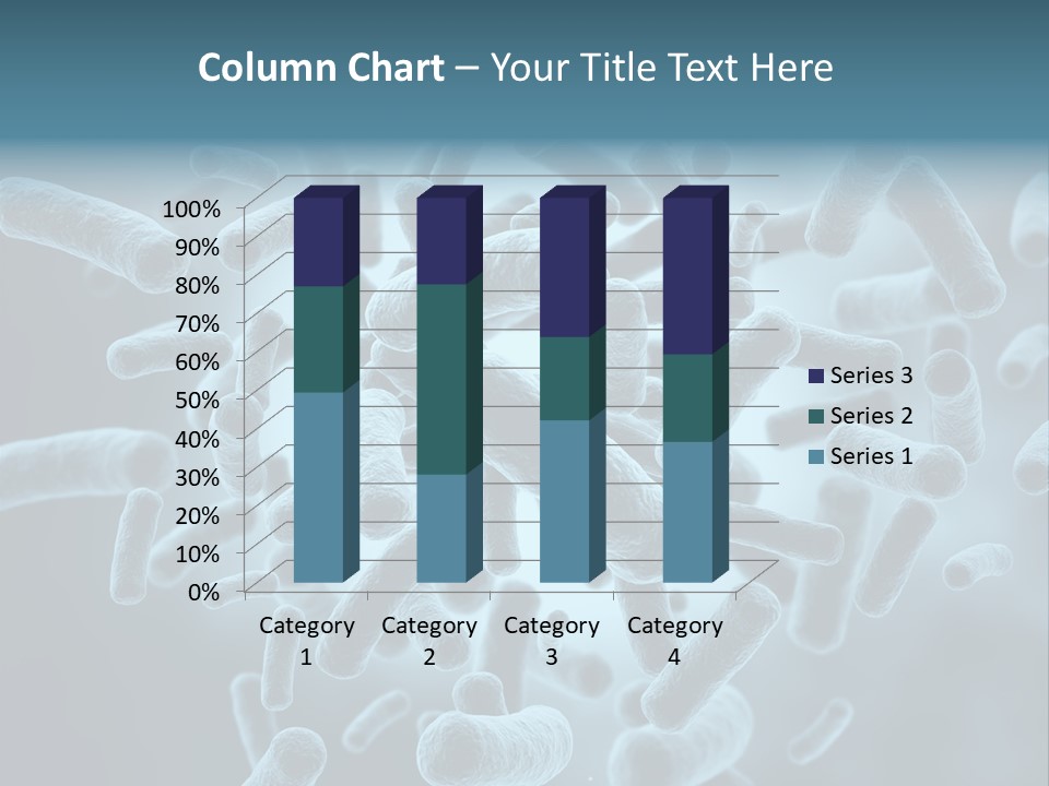 Genetics Many Background PowerPoint Template