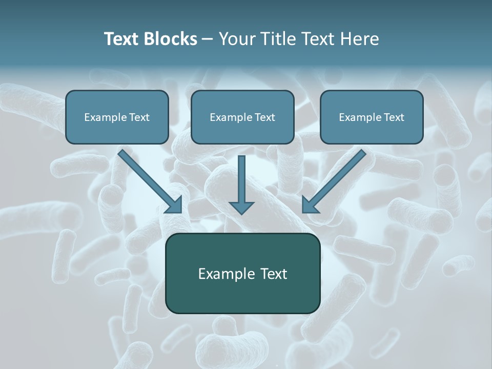 Genetics Many Background PowerPoint Template