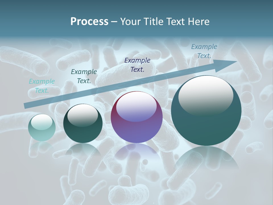 Genetics Many Background PowerPoint Template