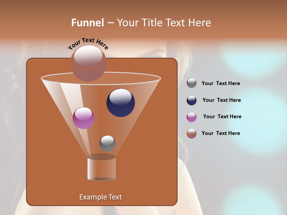 Jewellery Eyeshadow Fashion PowerPoint Template