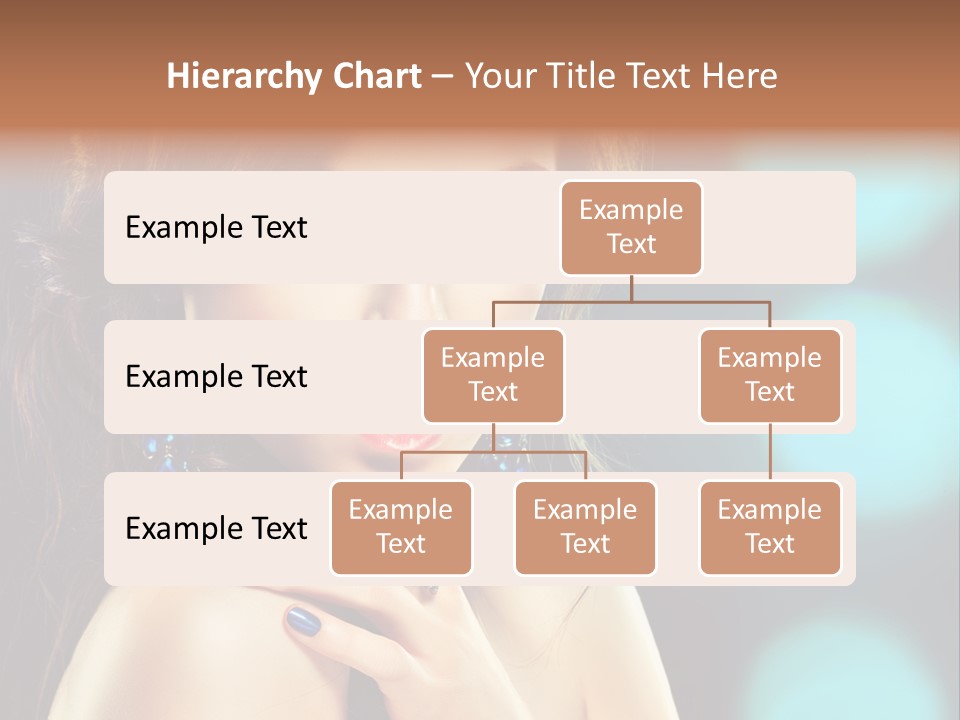 Jewellery Eyeshadow Fashion PowerPoint Template