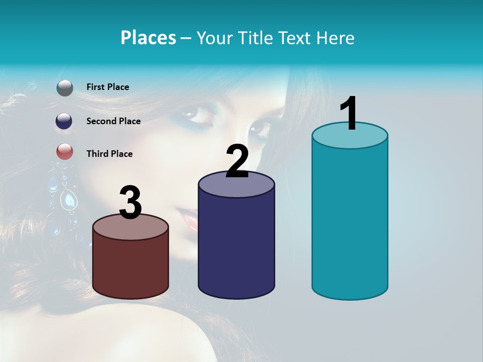 Hairdo Beautiful Hair PowerPoint Template