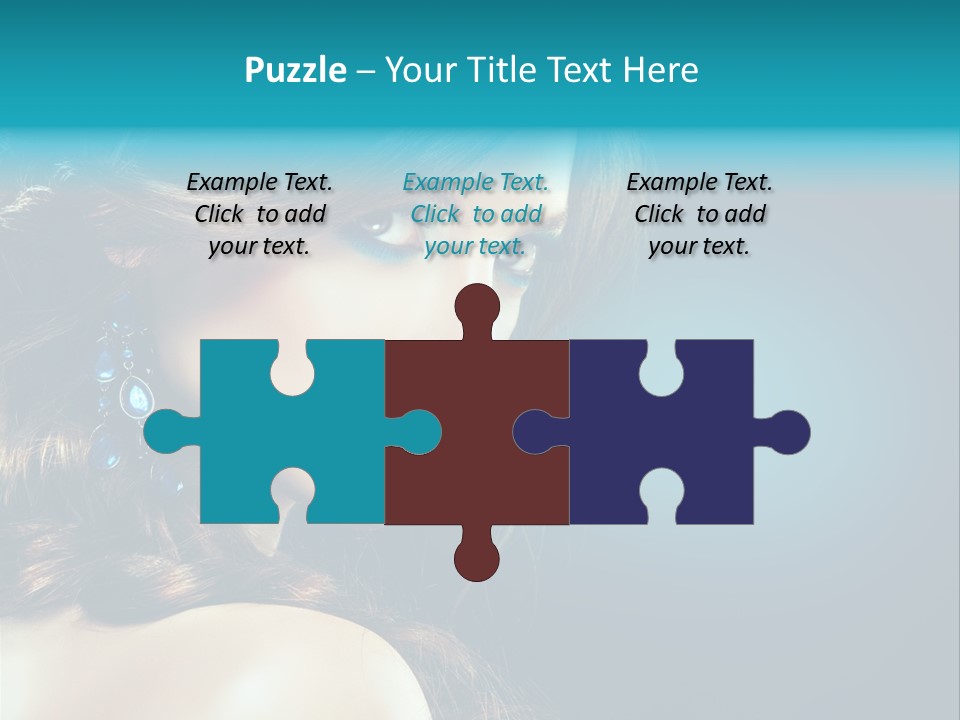 Hairdo Beautiful Hair PowerPoint Template