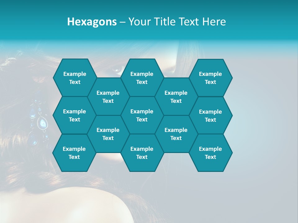 Hairdo Beautiful Hair PowerPoint Template