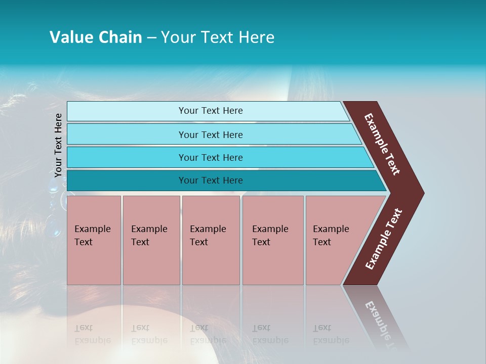 Hairdo Beautiful Hair PowerPoint Template