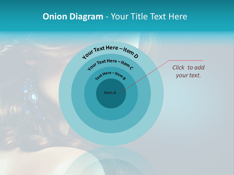 Hairdo Beautiful Hair PowerPoint Template