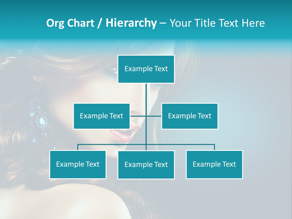 Hairdo Beautiful Hair PowerPoint Template